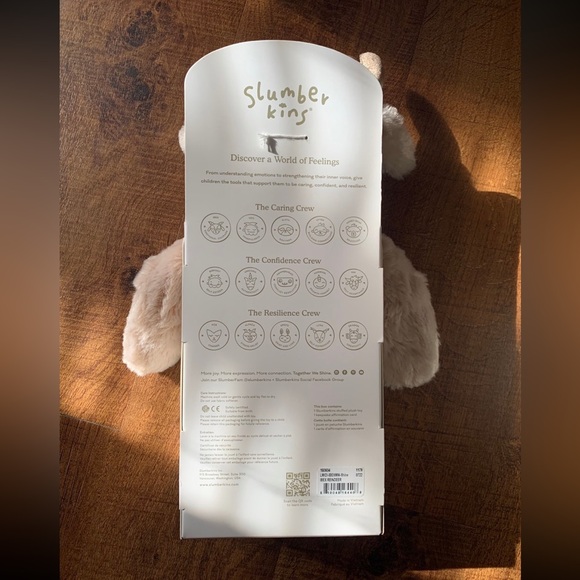 Slumberkins Shine Bright Ibex Reindeer NIB + Card - Picture 6 of 6